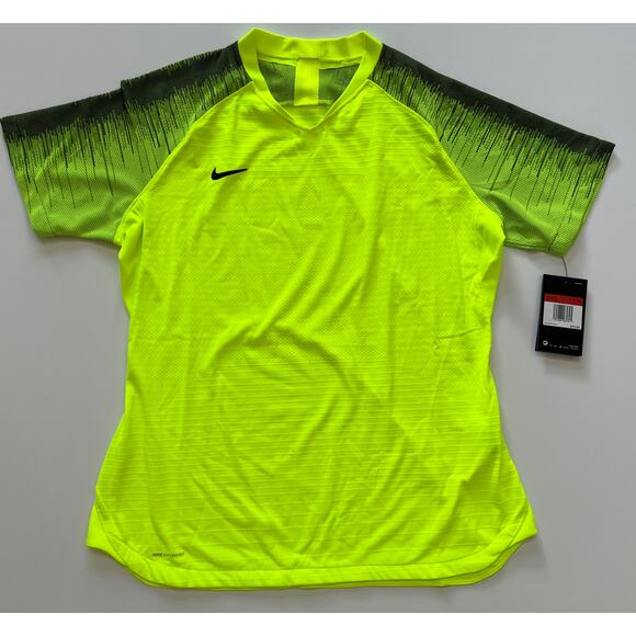 Nike Vaporknit II Women's Soccer Jersey Shirt Volt AQ2727-702 Size L NWT $70 - Picture 10 of 16